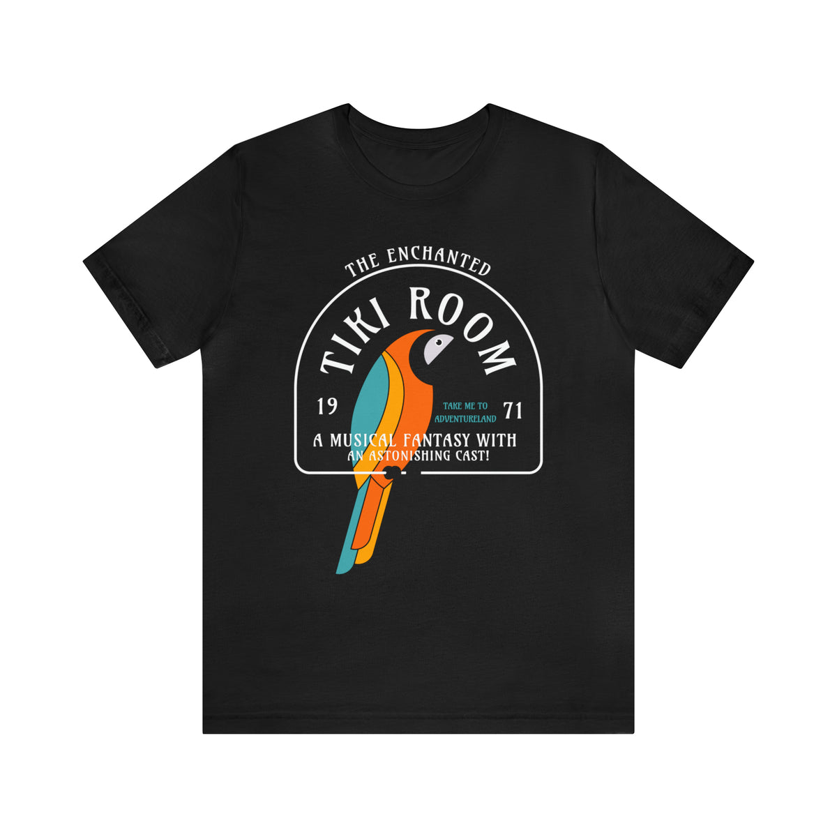 Enchanted Tiki Room Bella Canvas Unisex Jersey Short Sleeve Tee