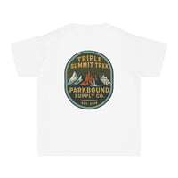 Triple Summit Trek Comfort Colors Youth Midweight Tee