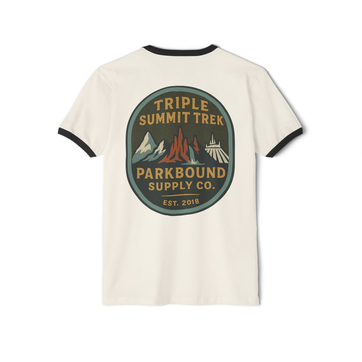 Triple Summit Trek Ringer Tee