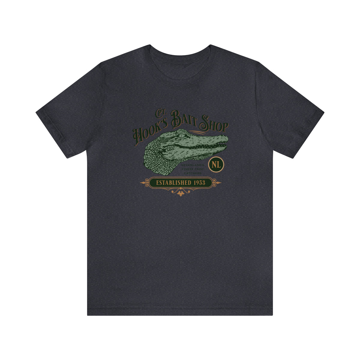 Captain Hook’s Bait Shop Bella Canvas Unisex Jersey Short Sleeve Tee