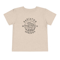 Radiator Springs Bella Canvas Toddler Short Sleeve Tee