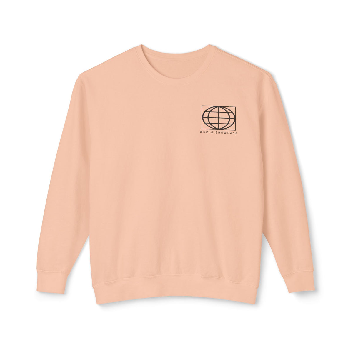 Drink Around the World Tour Unisex Lightweight Comfort Colors Crewneck Sweatshirt