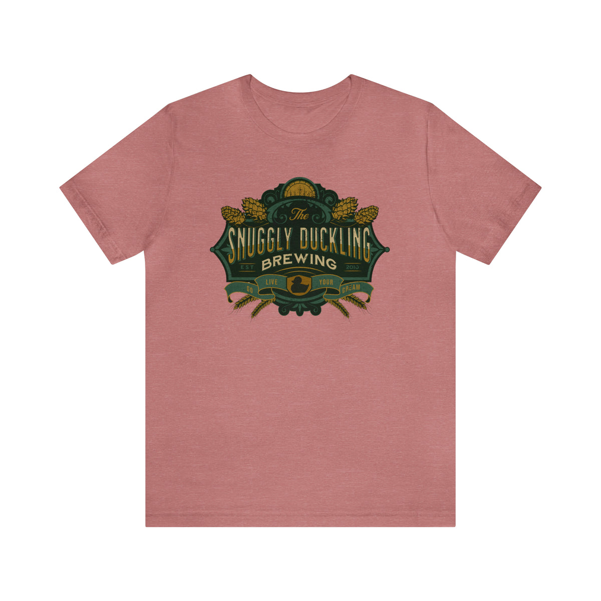 The Snuggly Duckling Brewing Bella Canvas Unisex Jersey Short Sleeve Tee