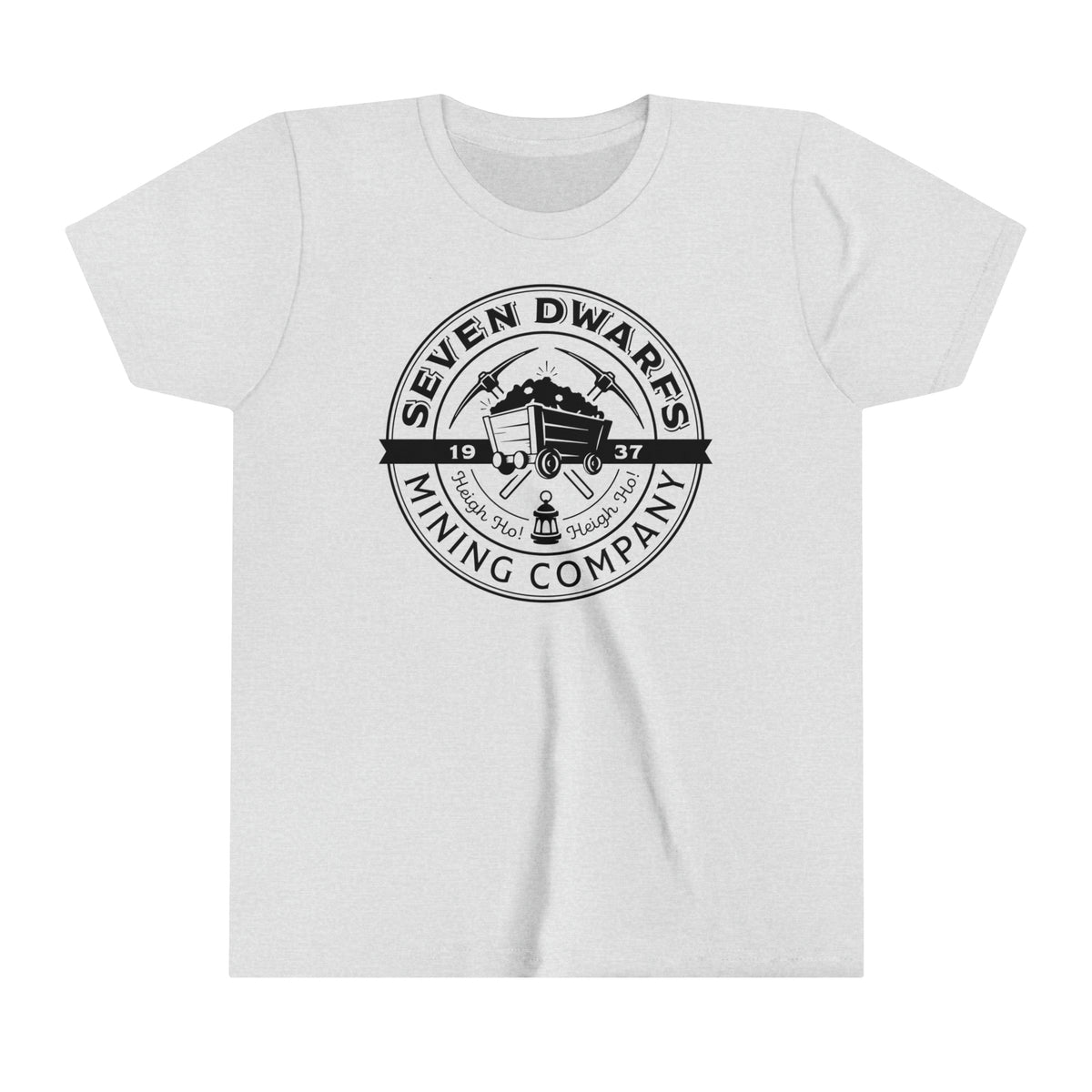 Seven Dwarfs Mining Company Bella Canvas Youth Short Sleeve Tee