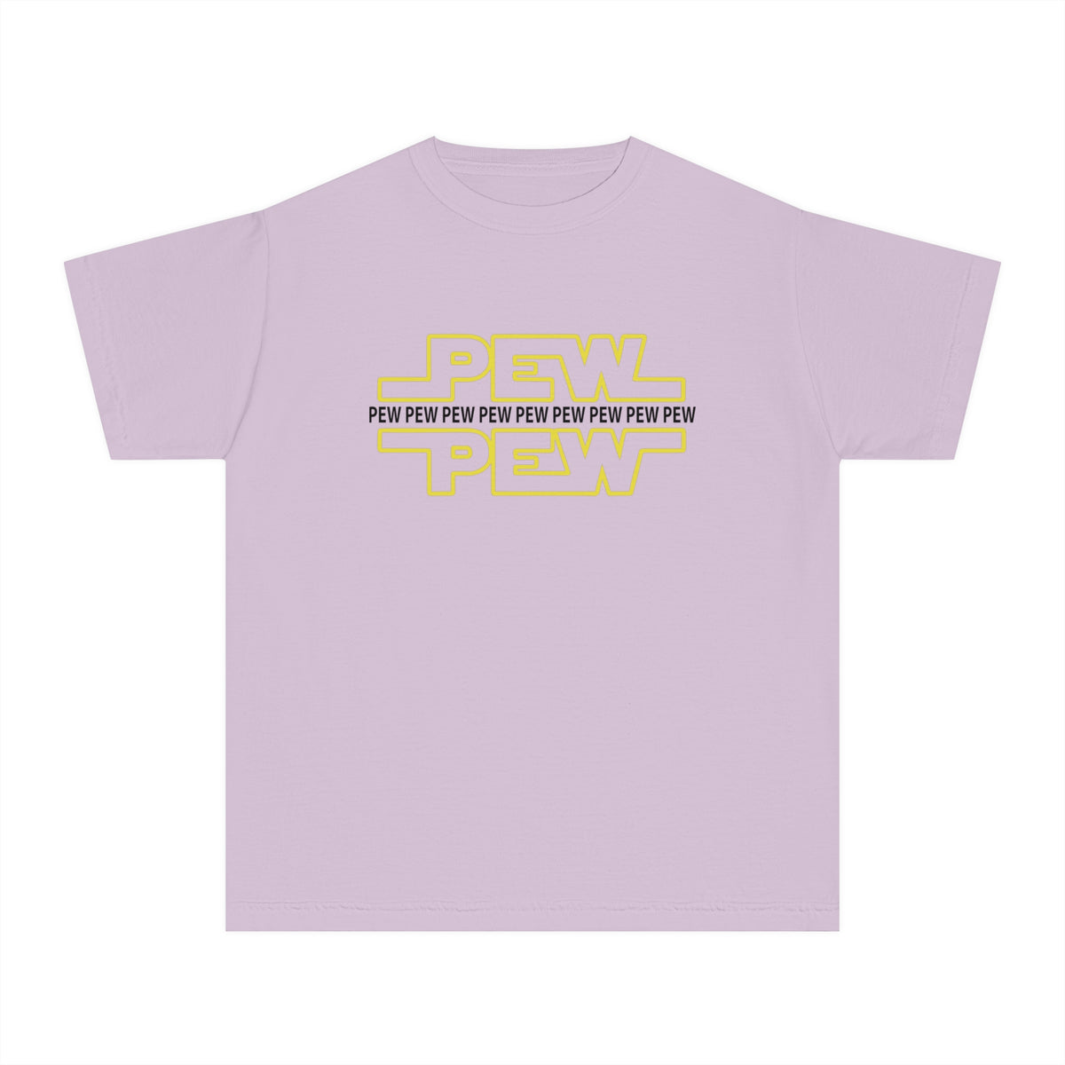 PEW PEW PEW Comfort Colors Youth Midweight Tee