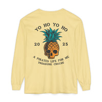 Yo Ho Treasure Cruise Comfort Colors Unisex Garment-dyed Long Sleeve T-Shirt