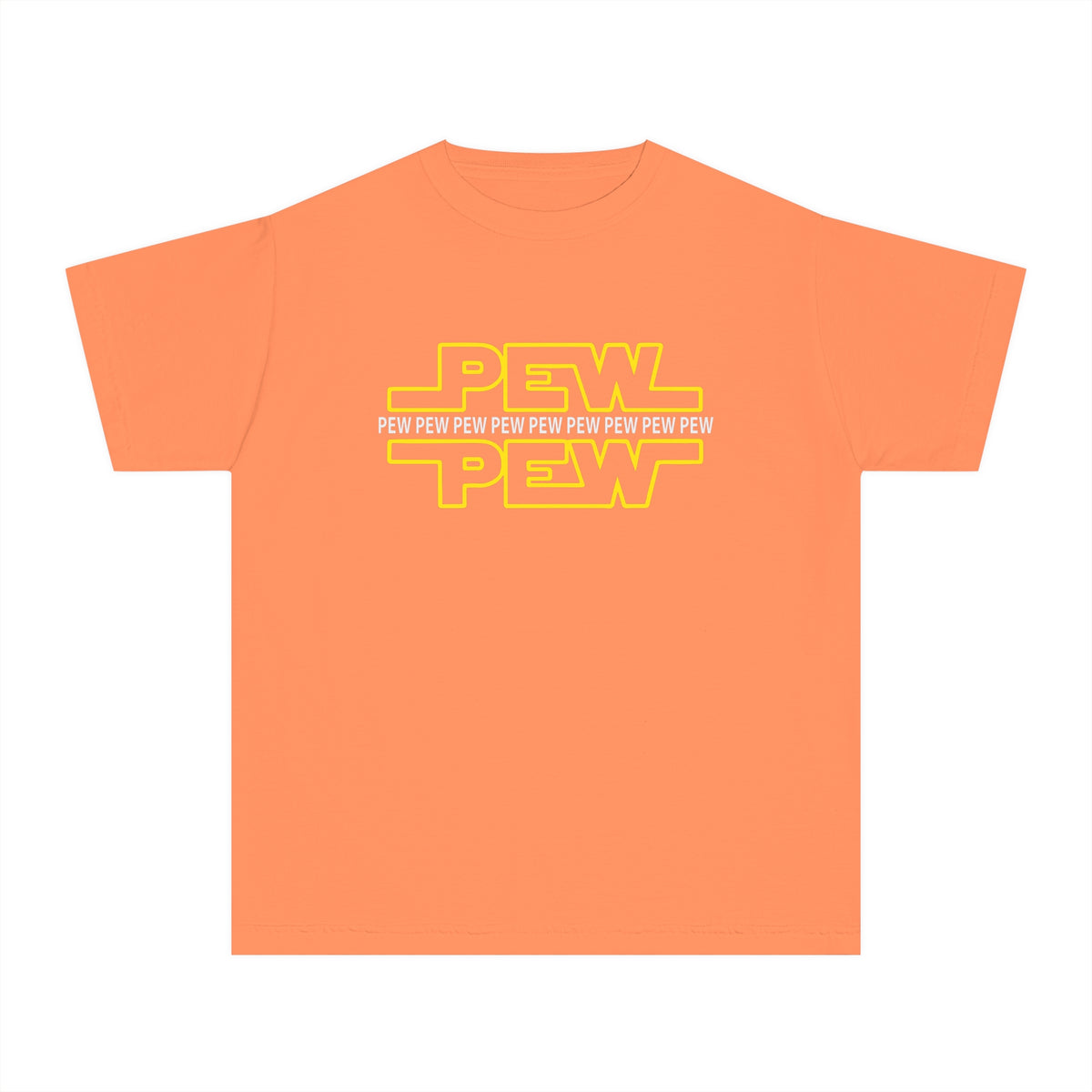 PEW PEW PEW Comfort Colors Youth Midweight Tee