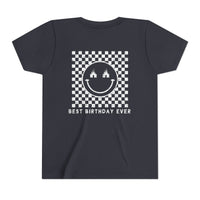 Best Birthday Ever Bella Canvas Youth Short Sleeve Tee