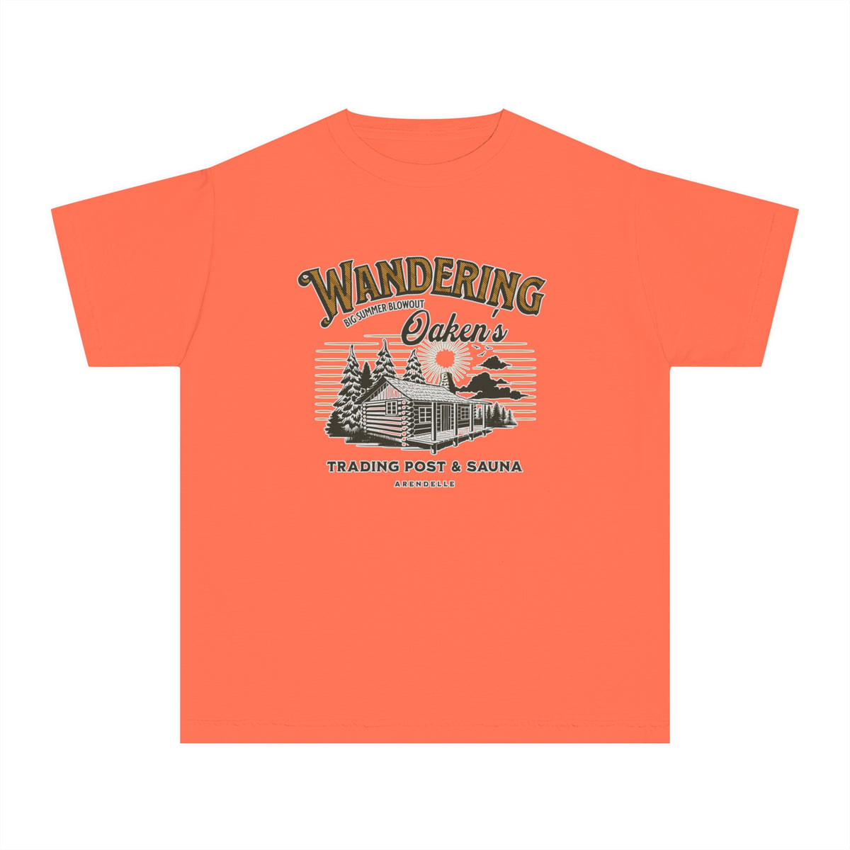 Wandering Oaken’s Trading Post Comfort Colors Youth Midweight Tee