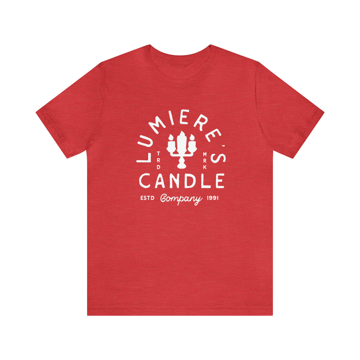 Lumiere’s Candle Company Bella Canvas Unisex Jersey Short Sleeve Tee