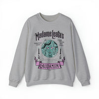 Madame Leota’s Laudanum Teal Gildan Unisex Heavy Blend™ Crewneck Sweatshirt