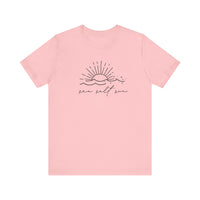 Sea Salt Sun Bella Canvas Unisex Jersey Short Sleeve Tee