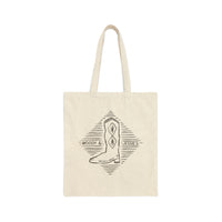 Woody & Jessie's Western Wear Cotton Canvas Tote Bag