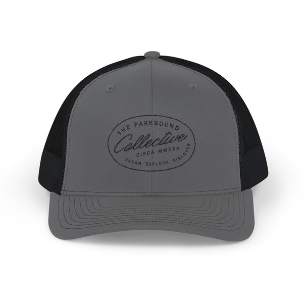 Parkbound Collective Snapback Trucker Cap - Dream, Explore, Discover