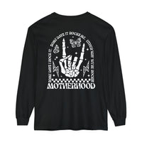 Motherhood Comfort Colors Unisex Garment-dyed Long Sleeve T-Shirt