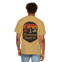 The Triple Mountain Badge — Parkbound Supply Co. Comfort Colors Unisex Garment-Dyed T-shirt