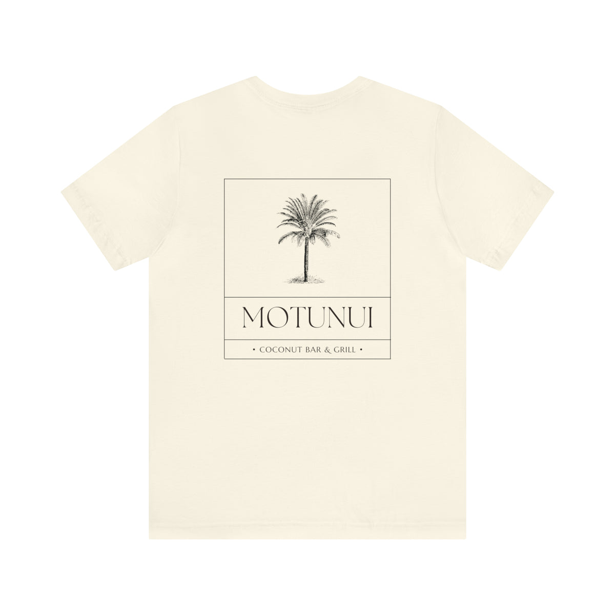 Motunui Coconut Bar and Grill Bella Canvas Unisex Jersey Short Sleeve Tee
