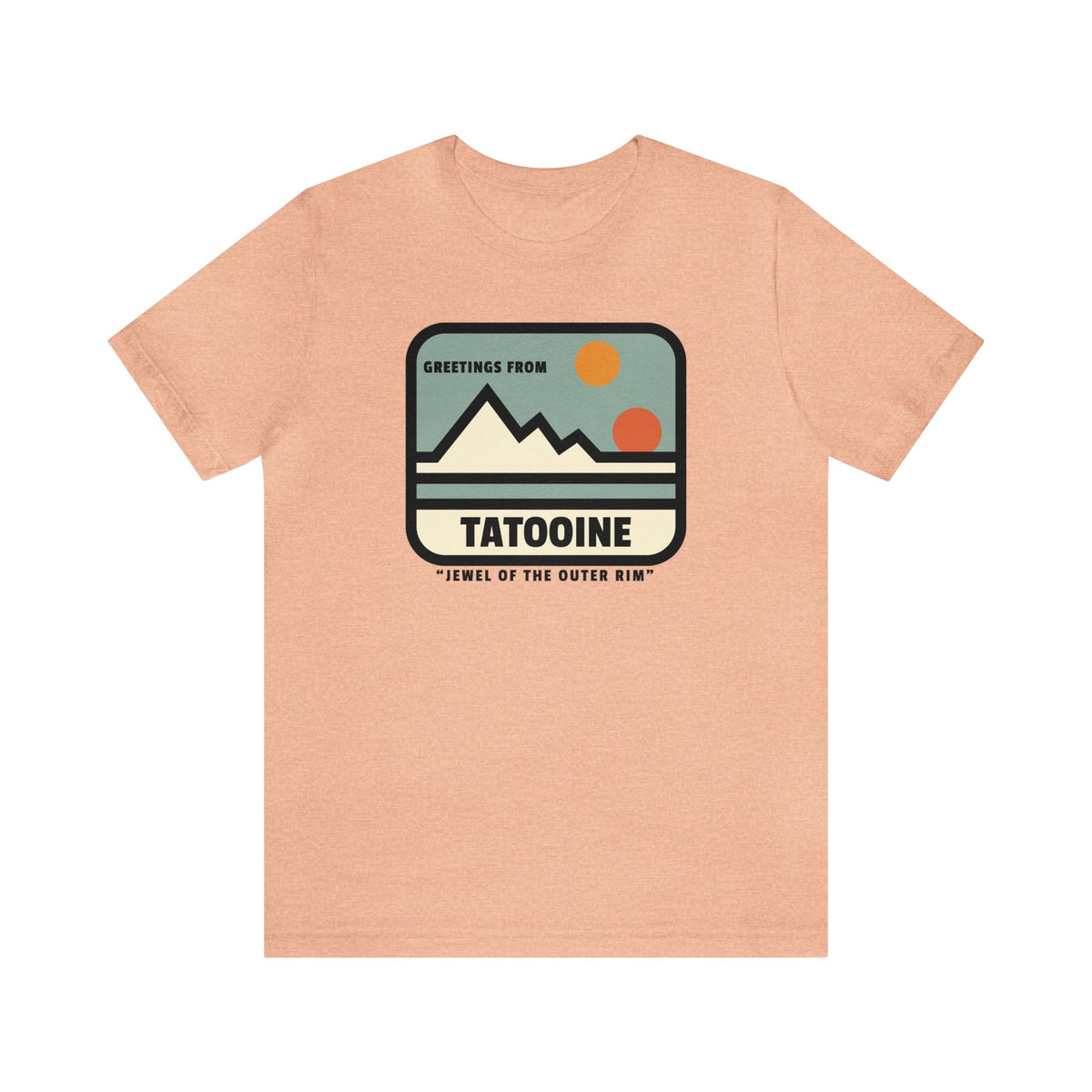 Tatooine Bella Canvas Unisex Jersey Short Sleeve Tee