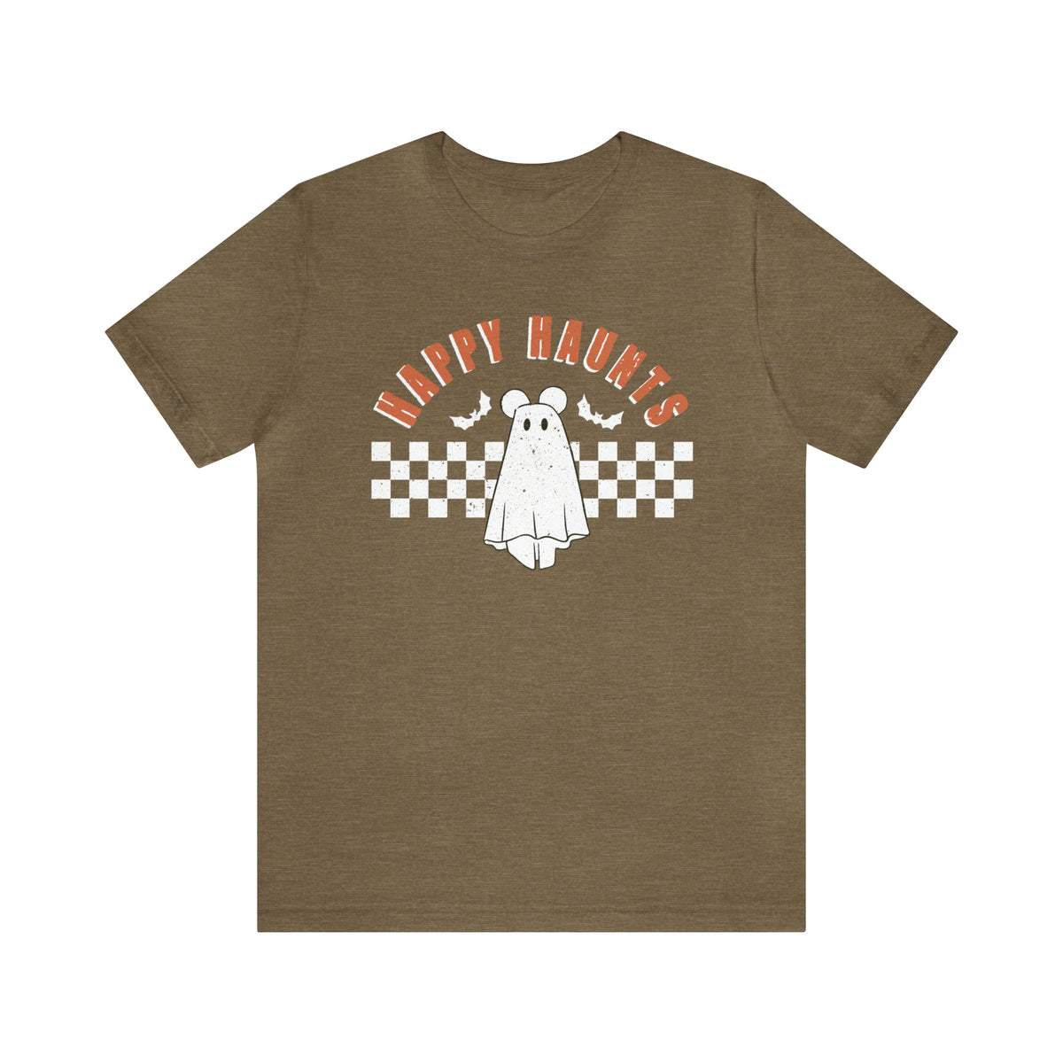 Happy Haunts Bella Canvas Unisex Jersey Short Sleeve Tee