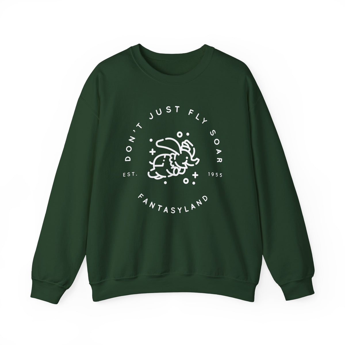 Don't Just Fly, Soar Gildan Unisex Heavy Blend™ Crewneck Sweatshirt