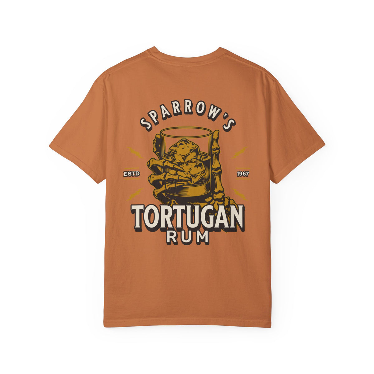 Sparrow's Tortugan Rum Comfort Colors Unisex Garment-Dyed T-shirt