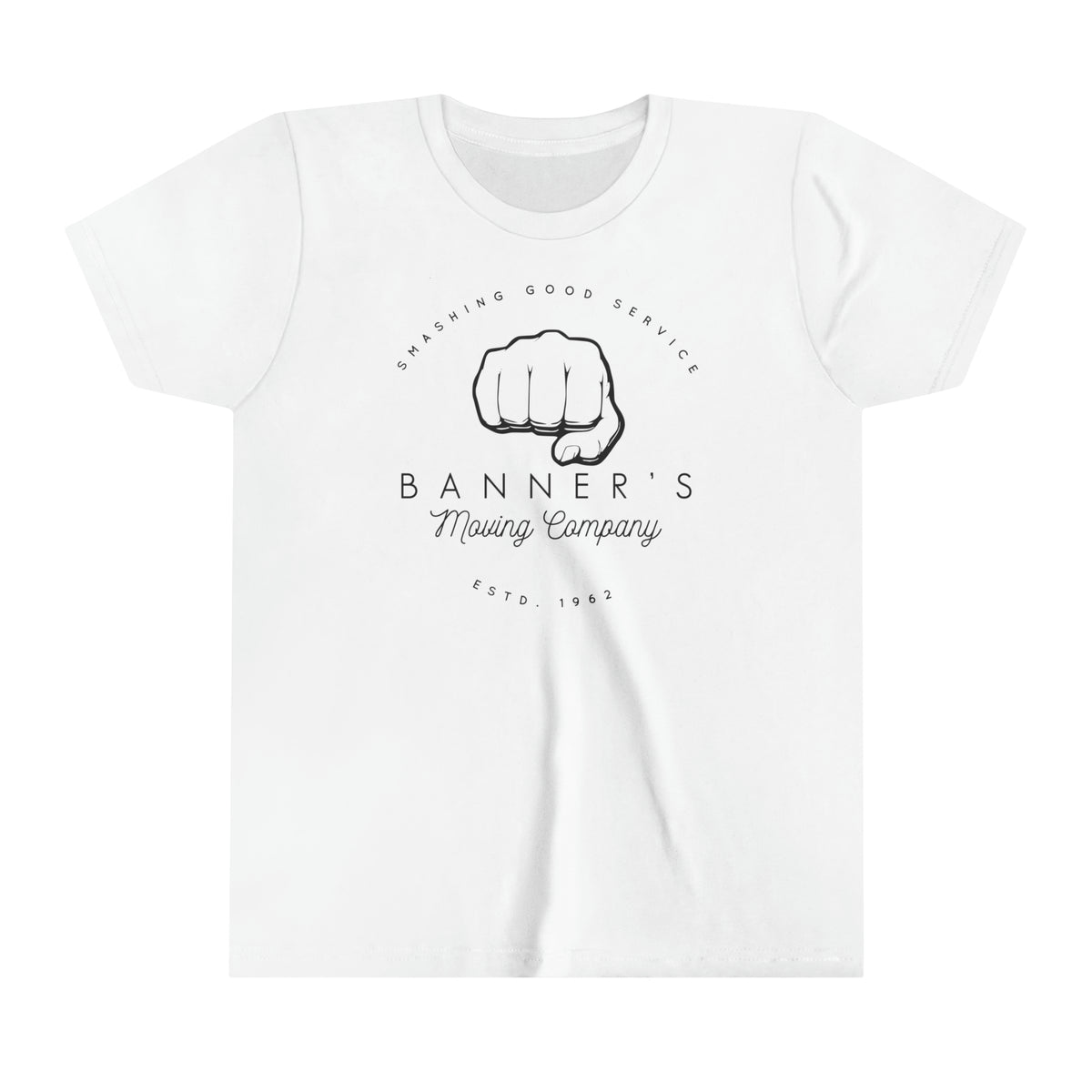 Banner's Moving Company Bella Canvas Youth Short Sleeve Tee