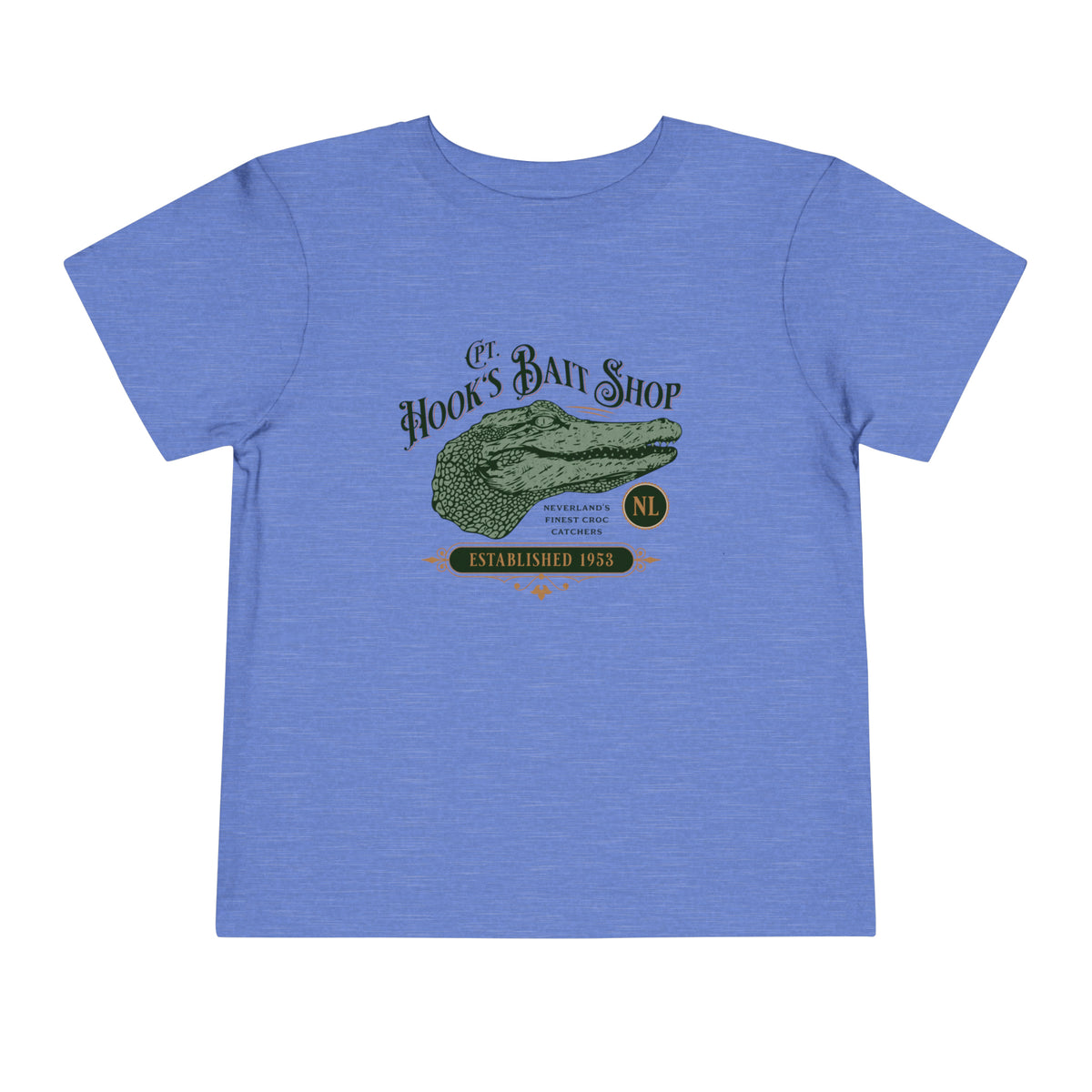 Captain Hook’s Bait Shop Bella Canvas Toddler Short Sleeve Tee
