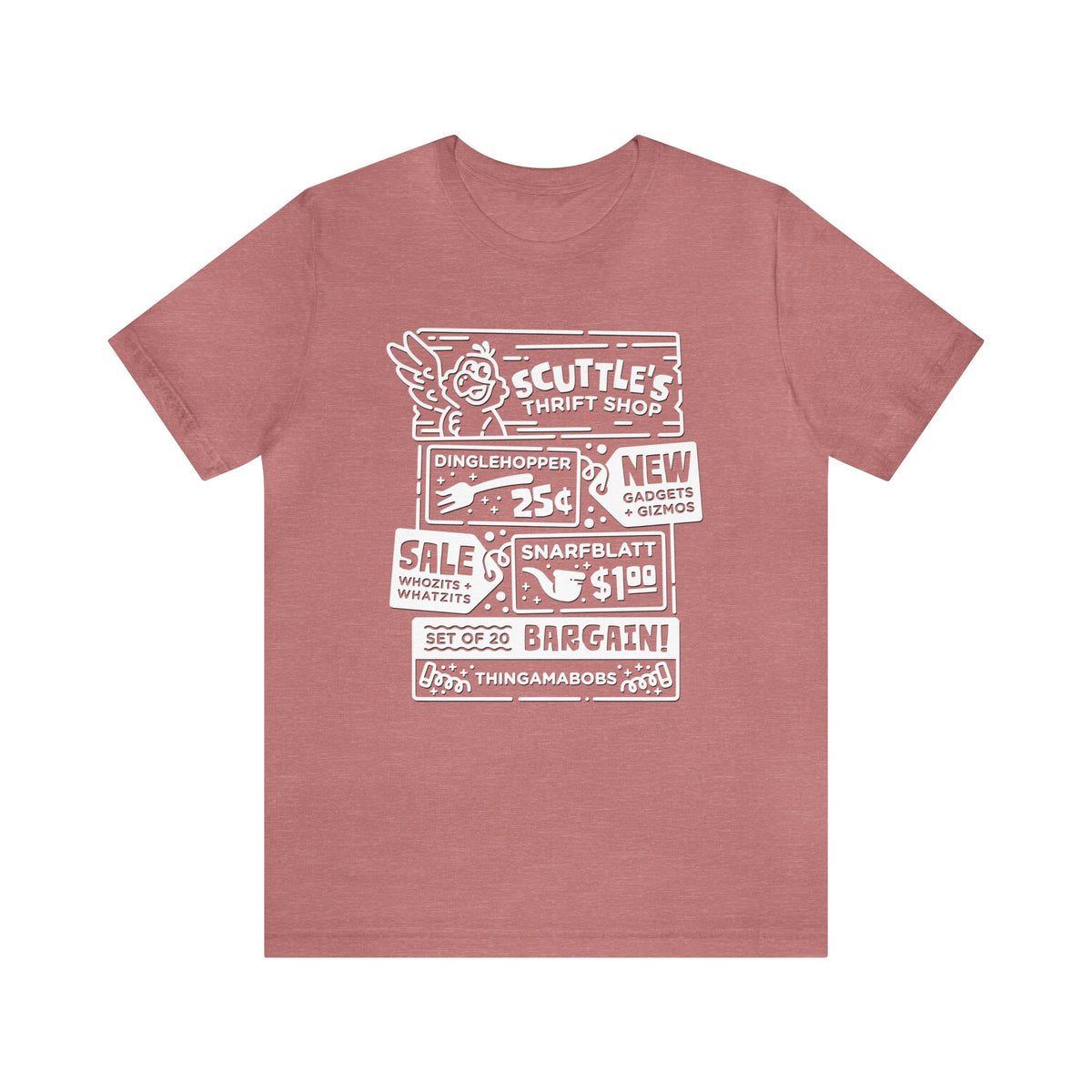 Scuttle’s Thrift Shop Bella Canvas Unisex Jersey Short Sleeve Tee