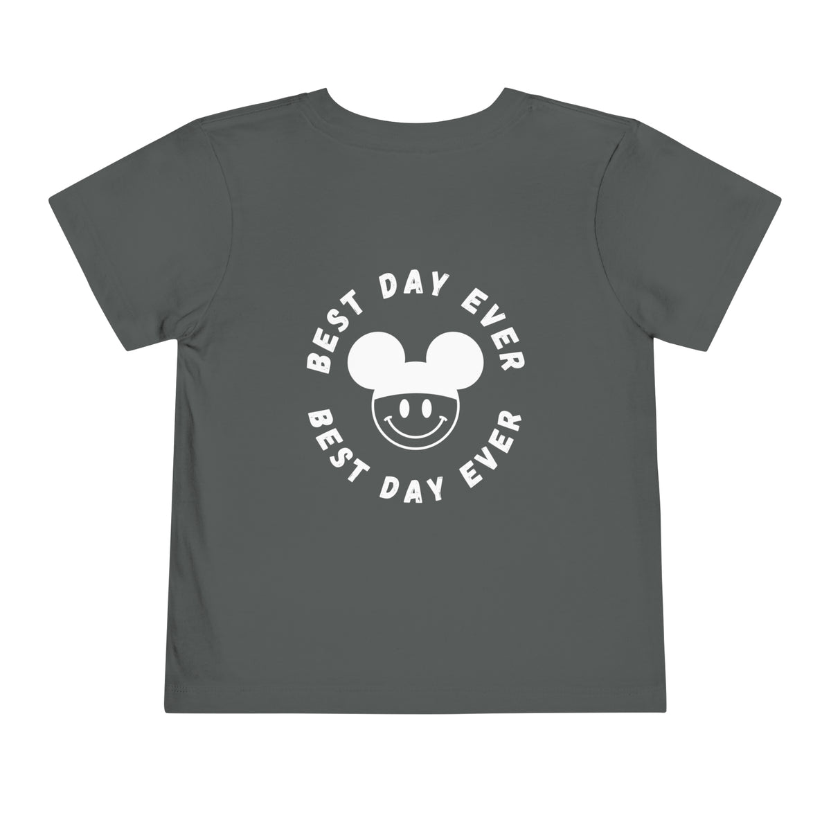 Best Day Ever Bella Canvas Toddler Short Sleeve Tee