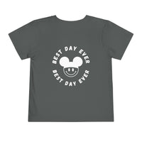 Best Day Ever Bella Canvas Toddler Short Sleeve Tee