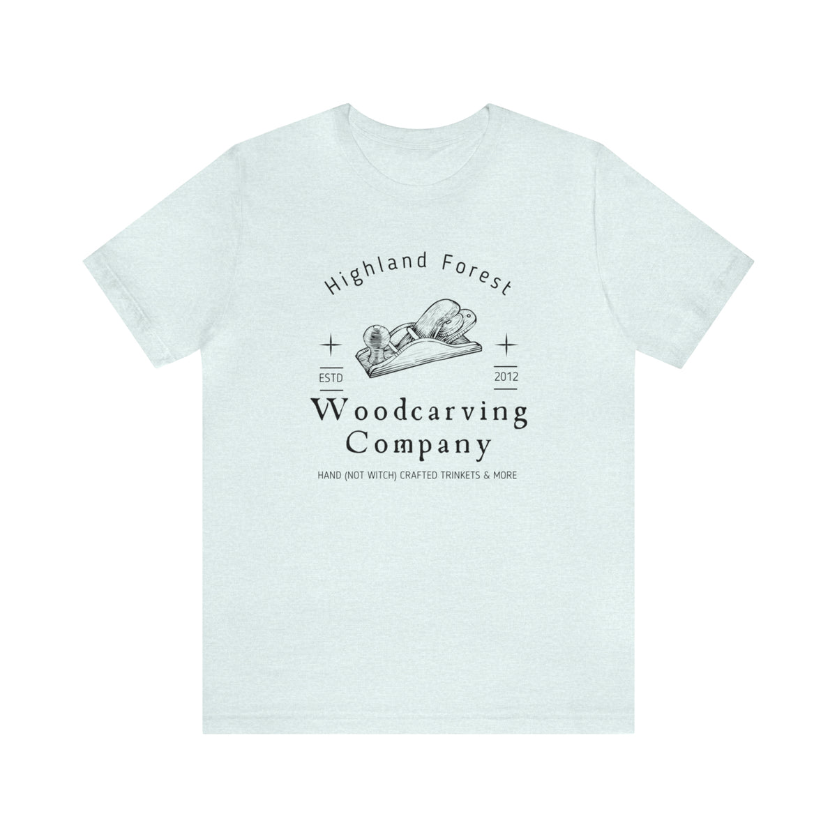 Highland Forest Woodcarving Company Bella Canvas Unisex Jersey Short Sleeve Tee