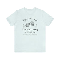 Highland Forest Woodcarving Company Bella Canvas Unisex Jersey Short Sleeve Tee