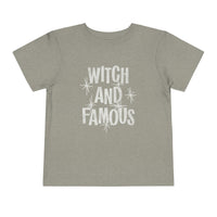 Witch and Famous Bella Canvas Toddler Short Sleeve Tee