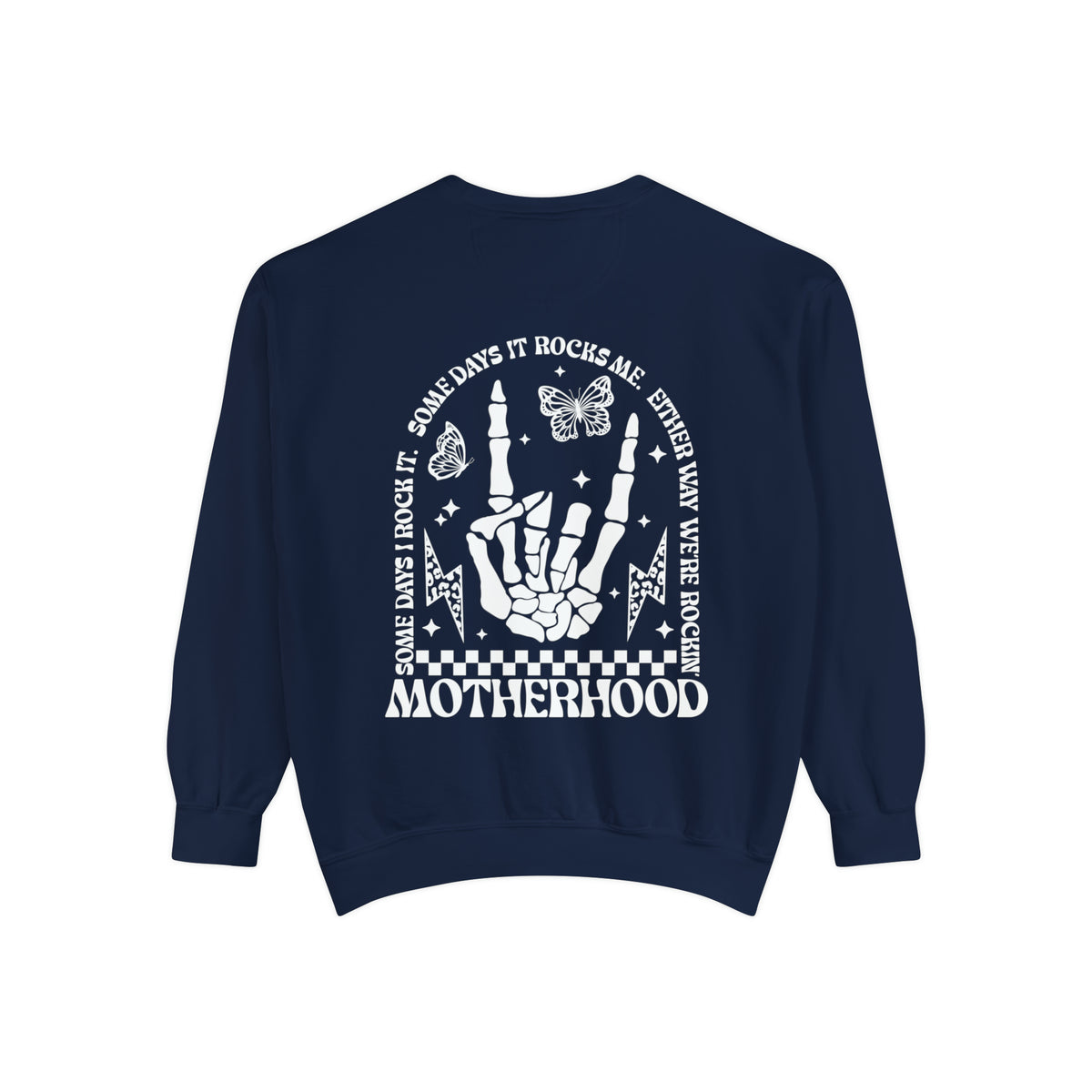 Motherhood Comfort Colors Unisex Garment-Dyed Sweatshirt