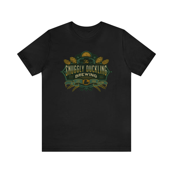 The Snuggly Duckling Brewing Bella Canvas Unisex Jersey Short Sleeve Tee