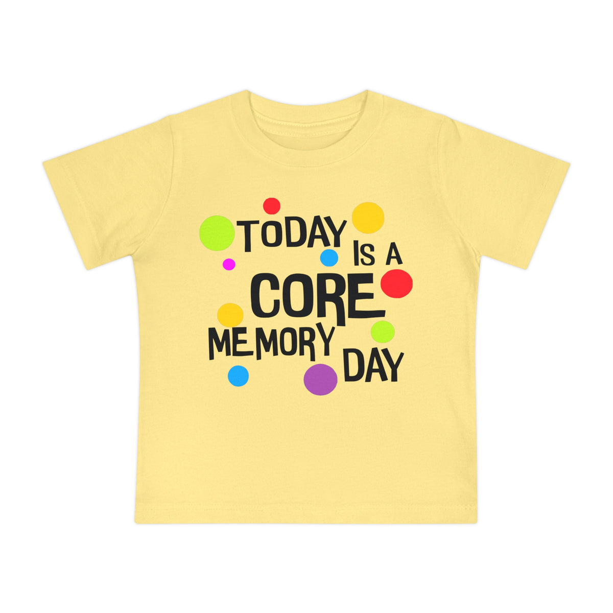 Core Memory Day Bella Canvas Baby Short Sleeve T-Shirt