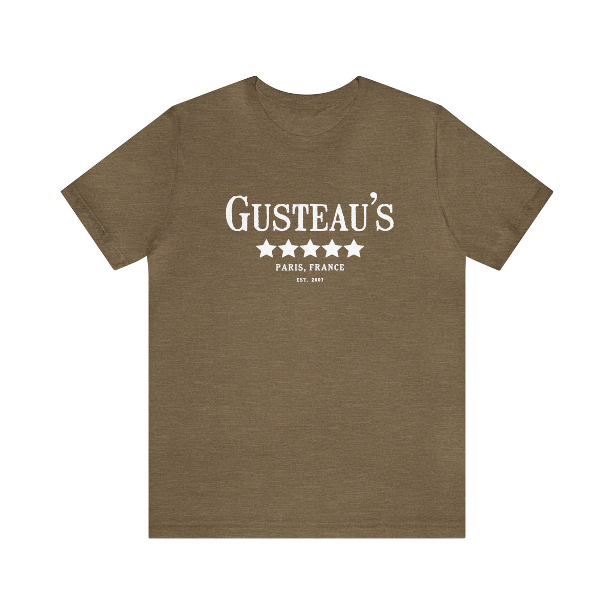 Gusteau’s Bella Canvas Unisex Jersey Short Sleeve Tee