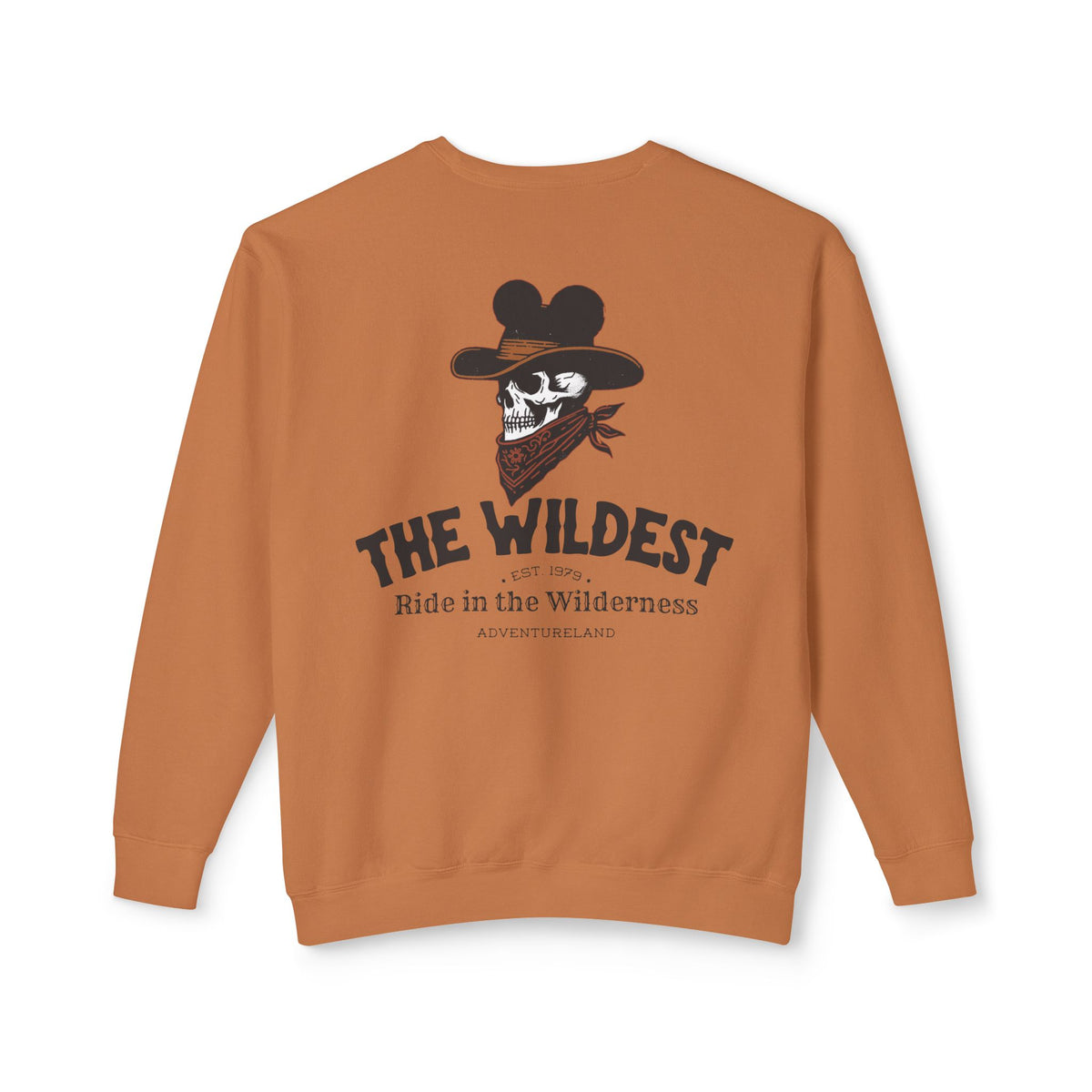 The Wildest Ride in the Wilderness Unisex Lightweight Comfort Colors Crewneck Sweatshirt