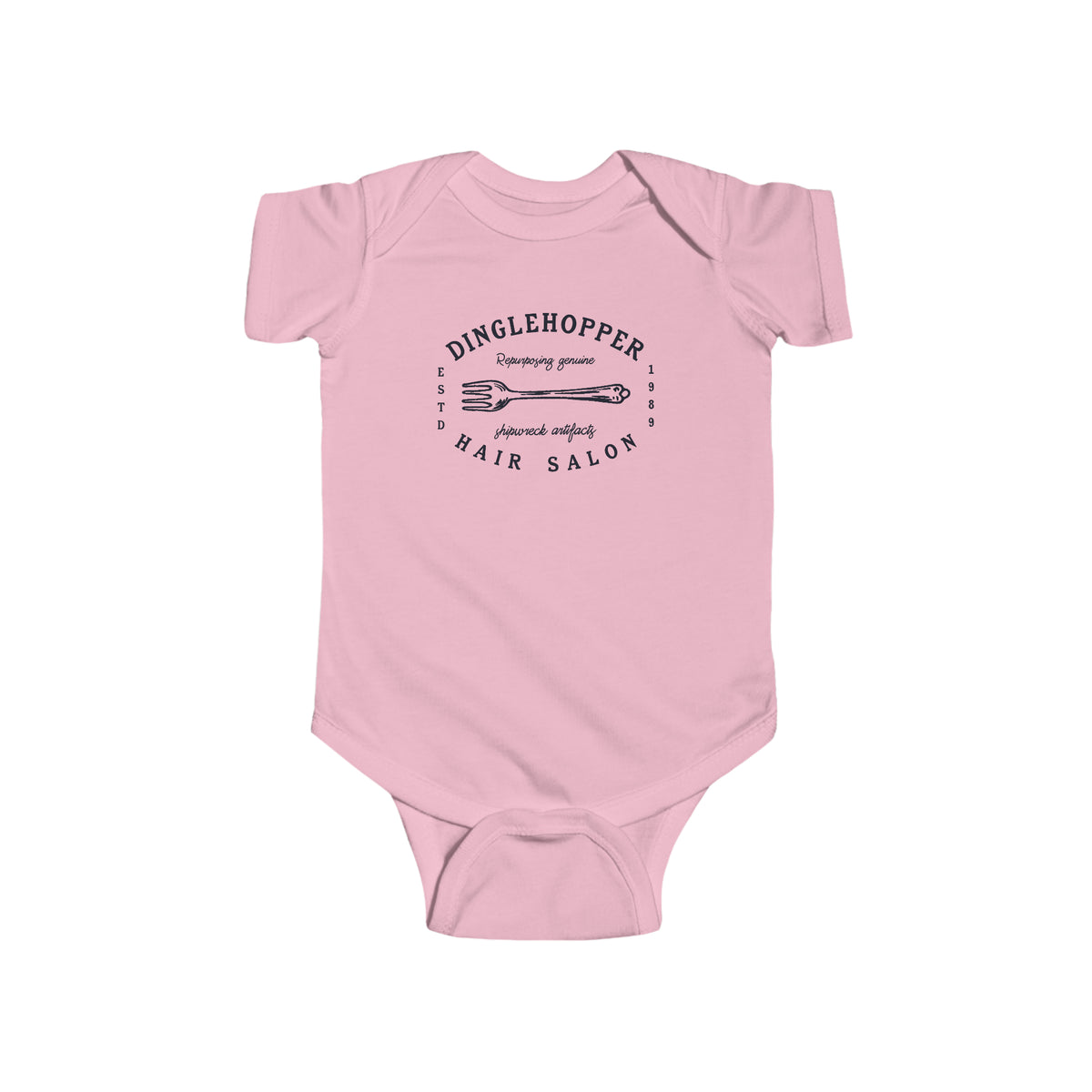 Dinglehopper Hair Salon Rabbit Skins Infant Fine Jersey Bodysuit