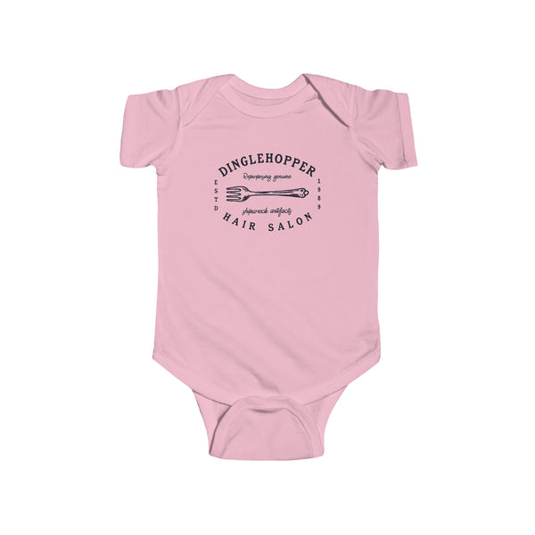 Dinglehopper Hair Salon Rabbit Skins Infant Fine Jersey Bodysuit