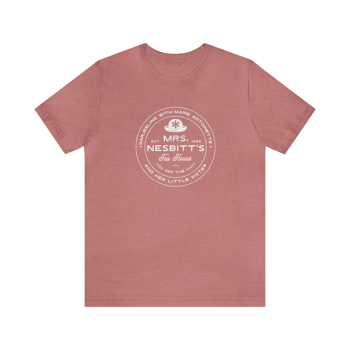 Mrs. Nesbitt’s Tea House Bella Canvas Unisex Jersey Short Sleeve Tee