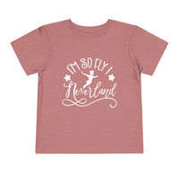 I'm So Fly I Neverland Bella Canvas Toddler Short Sleeve Tee