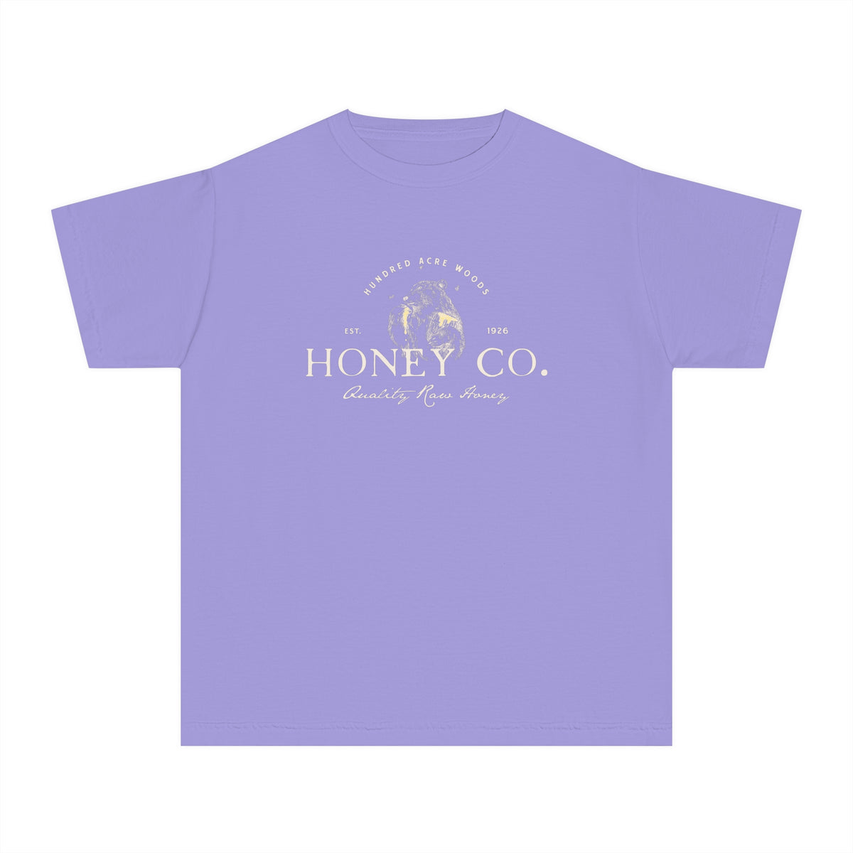 Hundred Acre Woods Honey Co. Comfort Colors Youth Midweight Tee