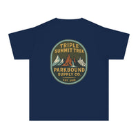 Triple Summit Trek Comfort Colors Youth Midweight Tee