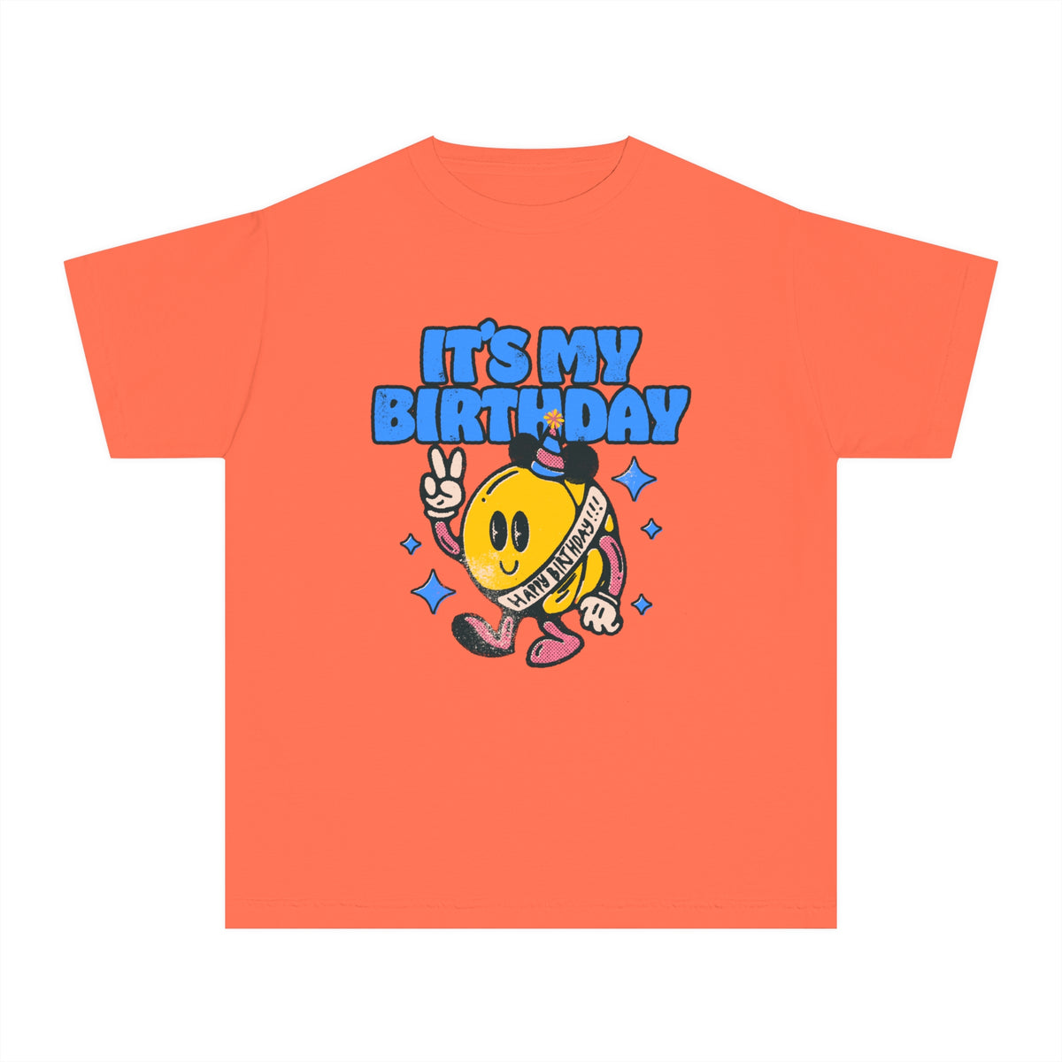 It's My Birthday Comfort Colors Youth Midweight Tee