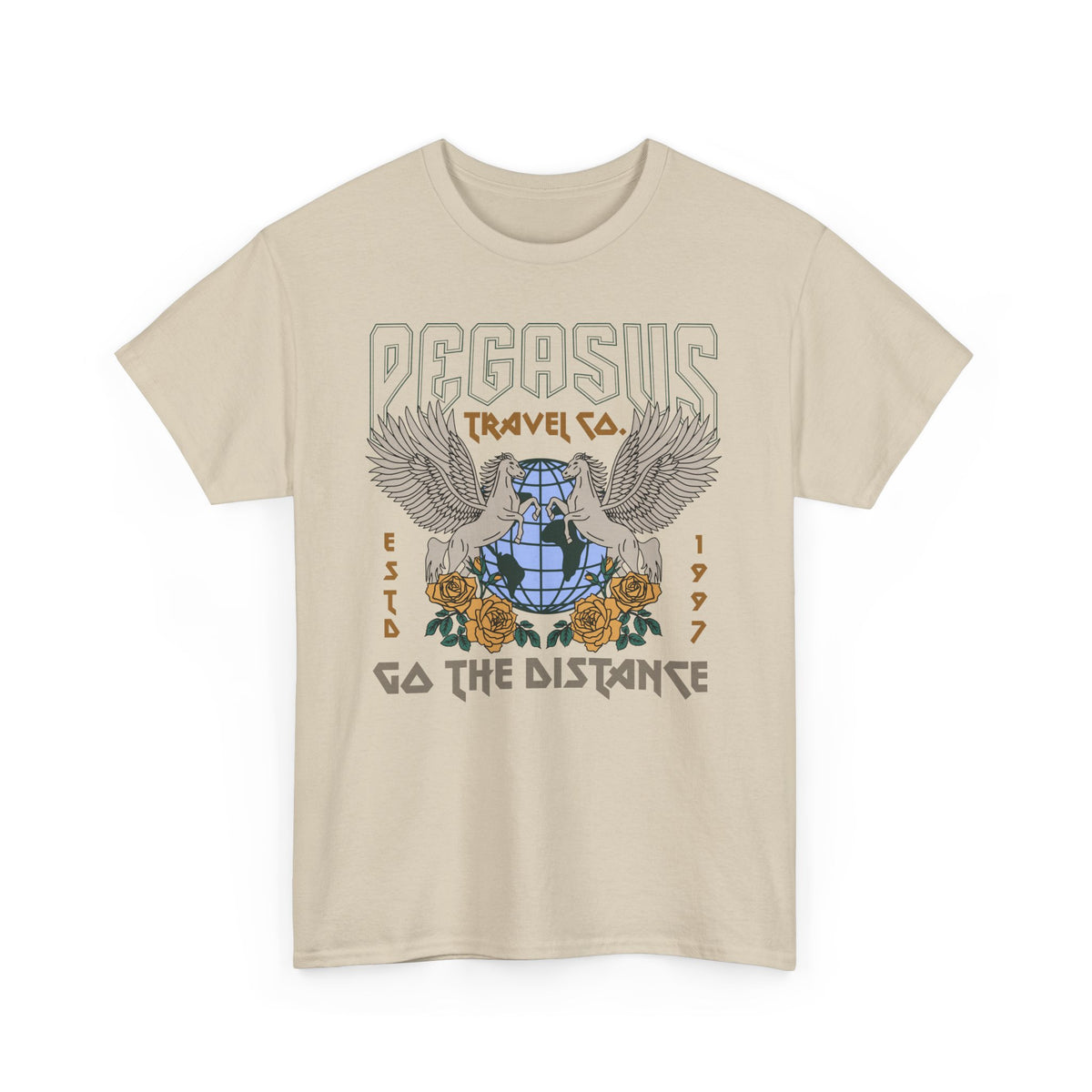 Pegasus Travel Co. Gildan Unisex Heavy Cotton Tee