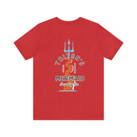 Triton's Mermaid Security Bella Canvas Unisex Jersey Short Sleeve Tee