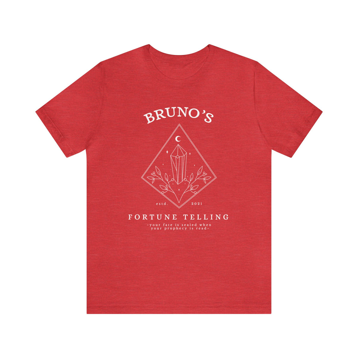 Bruno's Fortune Telling Bella Canvas Unisex Jersey Short Sleeve Tee