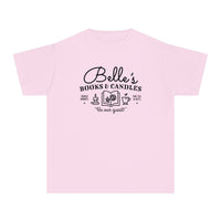 Belle’s Books & Candles Comfort Colors Youth Midweight Tee