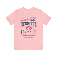 Mrs. Nesbitt’s Tea House Mint & Lavender Bella Canvas Unisex Jersey Short Sleeve Tee